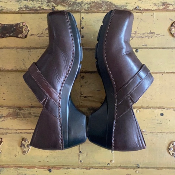 DANSKO LEATHER BOHO MEDICAL CLOG NURSE SHOE 41 10 - Picture 5 of 16